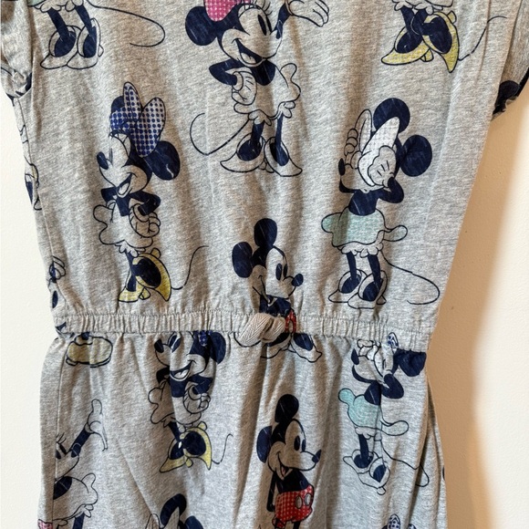 GAP Gray Kids Dress with Mickey Mouse Print - Picture 3 of 6